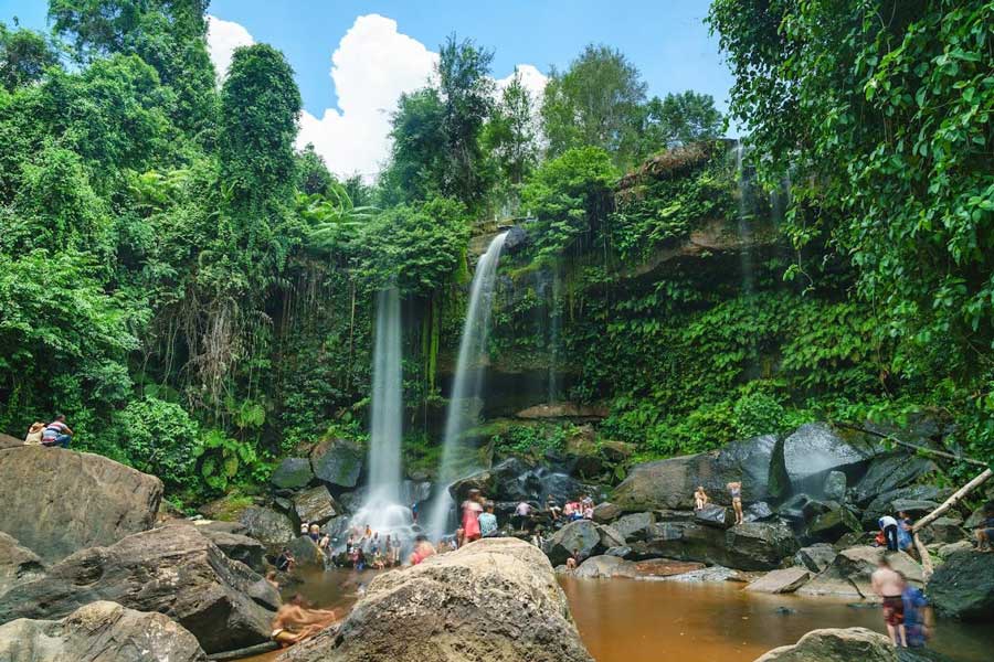 Vie locale et nature autour de Siem Reap dans l'itinéraire Cambodge une semaine