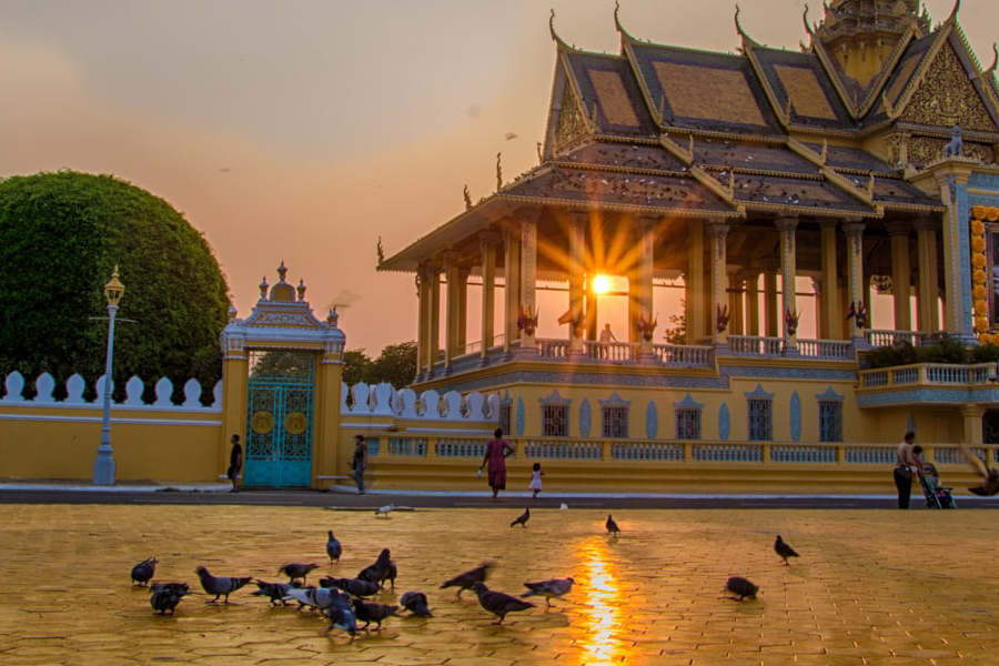 Vie locale authentique au Cambodge