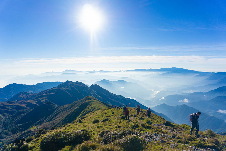 Ta Chi Nhu est l’un des meilleurs spots de “chasse aux nuages”