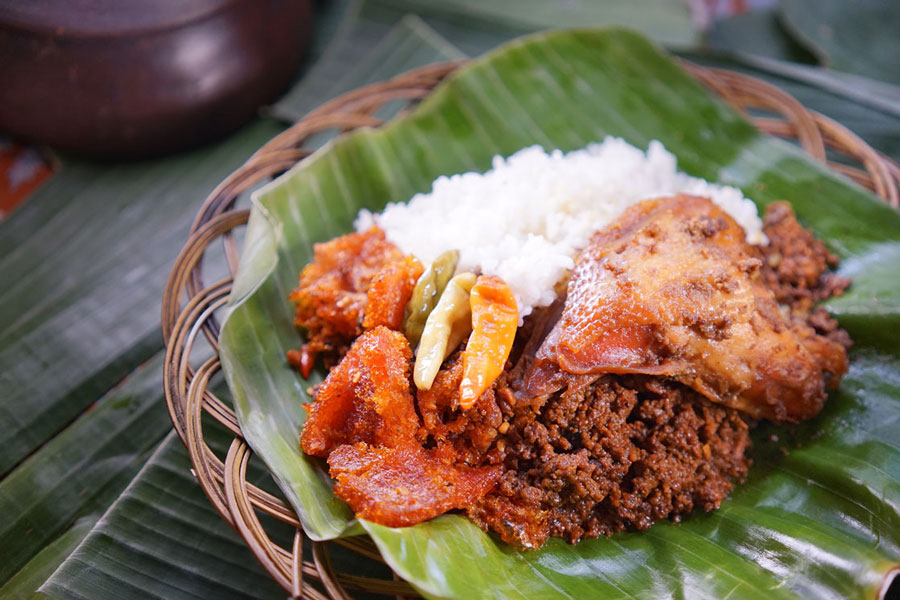 Le gudeg est la symbole culinaire d'Yogyakarta 