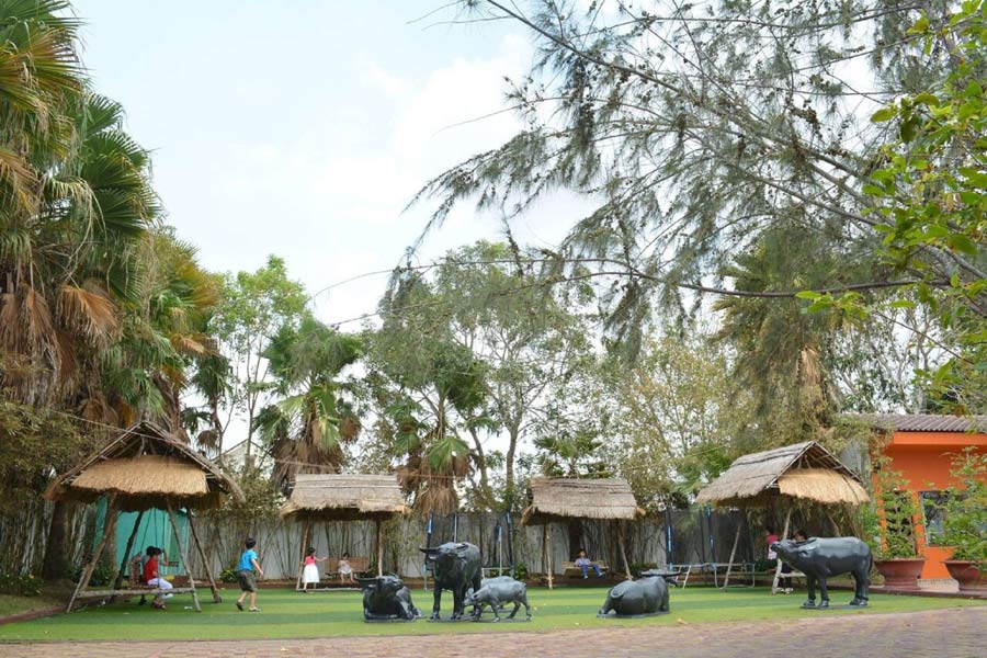 Charme de la zone écotouristique de Hô Nam