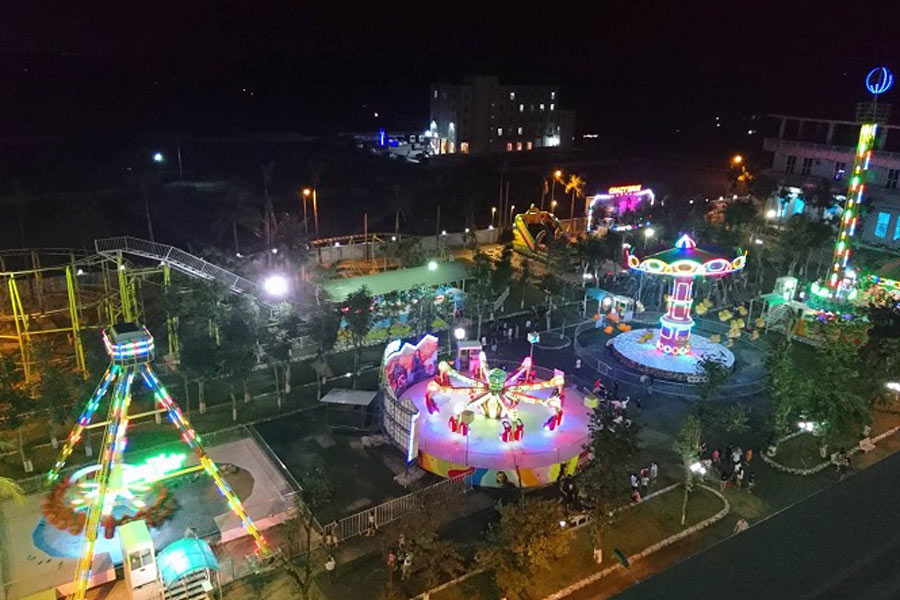 La zone touristique de Hai Tien