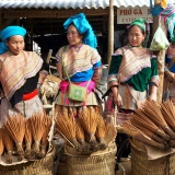 Moto dans le nord-ouest Vietnam