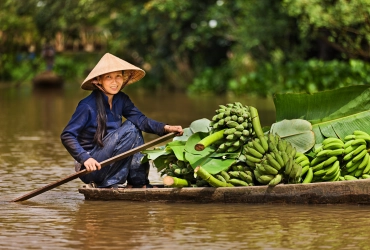 Saigon – Ben Tre - Chez l'habitant (B, L, D) ~ 120km