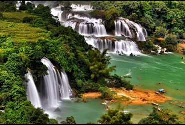 Cao Bang - Cascades de Ban Gioc - Cao Bang (B, L, D) ~100km