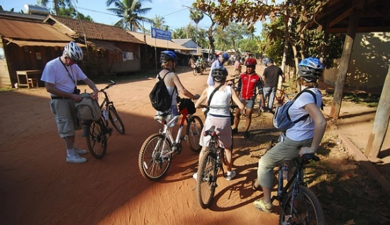 Phnom Penh - Siem Reap 7 jours : traversant la frontière à vélo