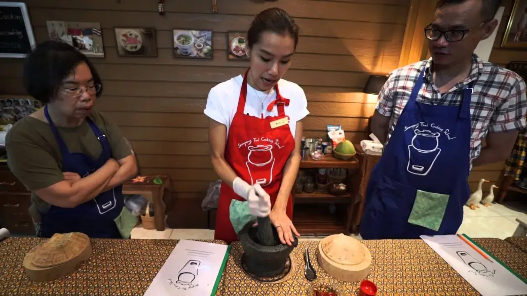 Bangkok - Cours de cuisine - Demi-journée Tour collectif avec guide anglophone