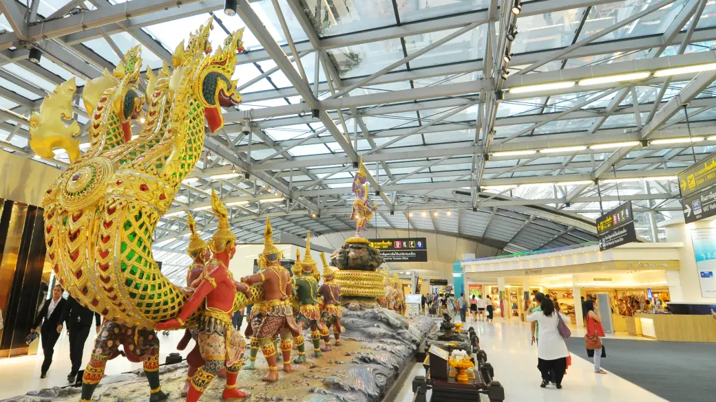 Krabi - Vol pour Bangkok - Départ