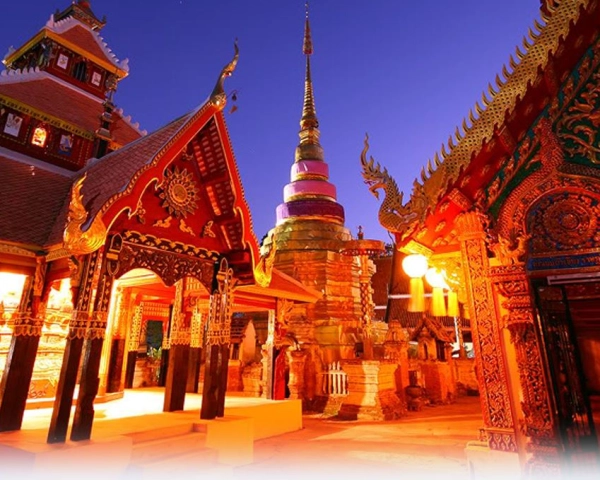 Temple du Nord de la Thaïlande