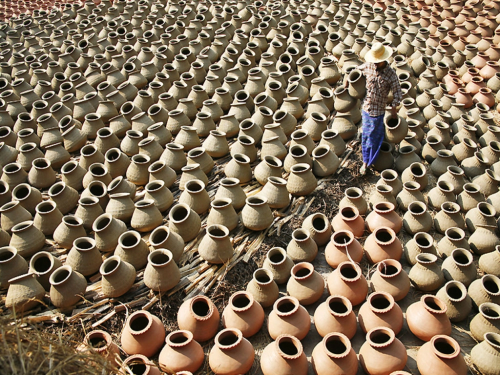 Bagan – Village de Shwe Pyi Thar (L, D) 