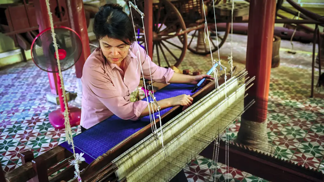 Phnom Penh – Ile de Soie - Siem Reap