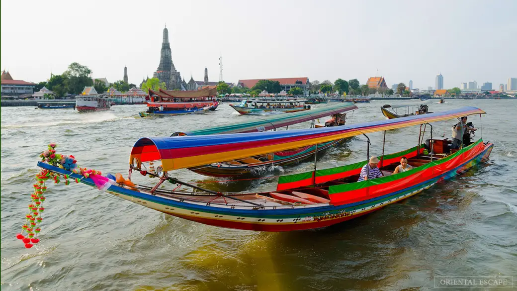 Cours de boxe thaïlandaise - Bateau à longue queue
