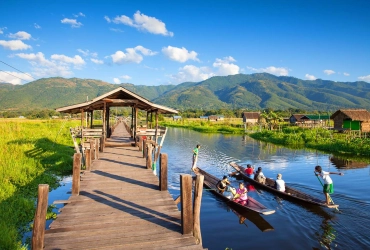 Excursion en bateau au lac Inle (B)