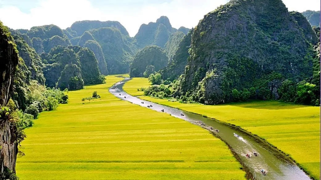 Ninh Binh - Croisière à la baie d'Halong Excursion partagée avec guide anglophone