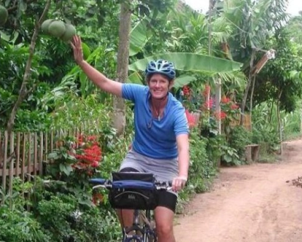 À vélo près de Hué