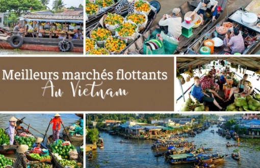 Top 8 des meilleurs marchés flottants au Vietnam