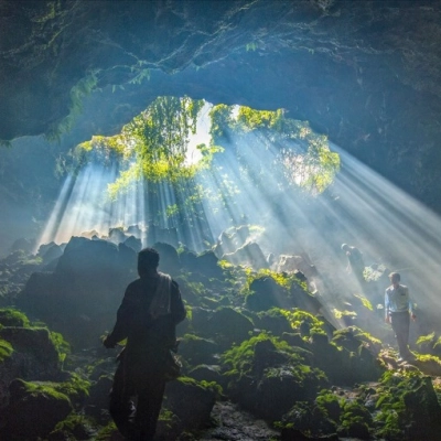 Grotte volcanique de Chu Bluk