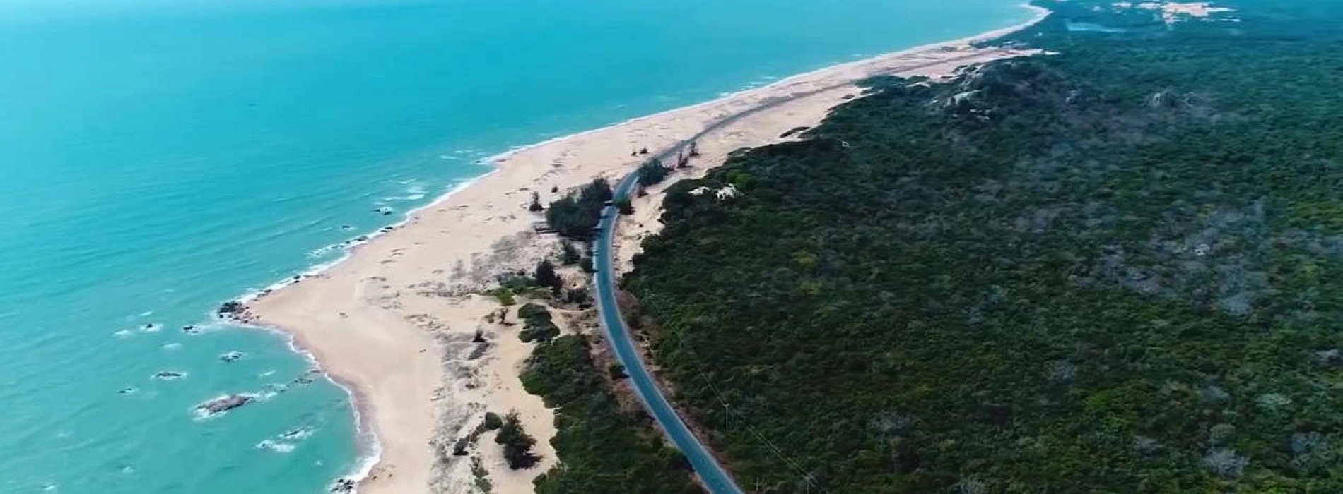La plage de Long Hai