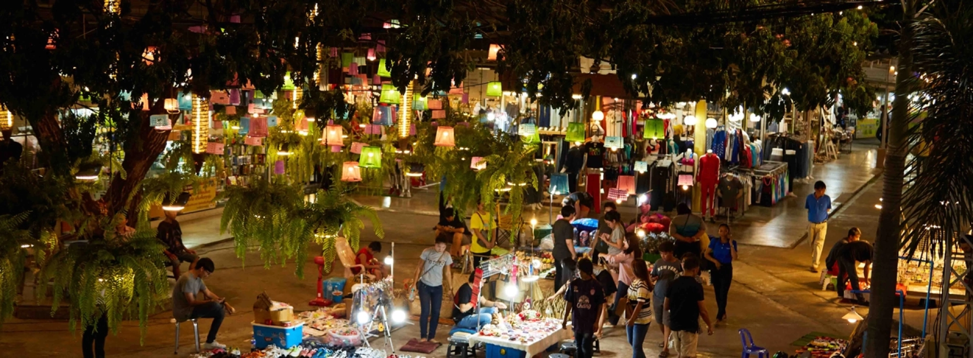 Marché nocturne de Khon Kaen
