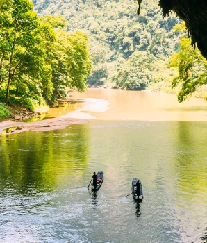 2 jours 1 nuit de l'excursion à Bac Kan : Visite au parc de Ba Be