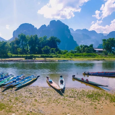 Ville de Vang Vieng