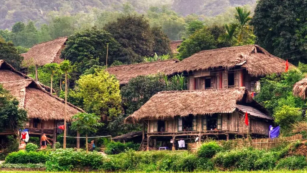 Hanoi - Mai Chau - Nuit chez l'habitant