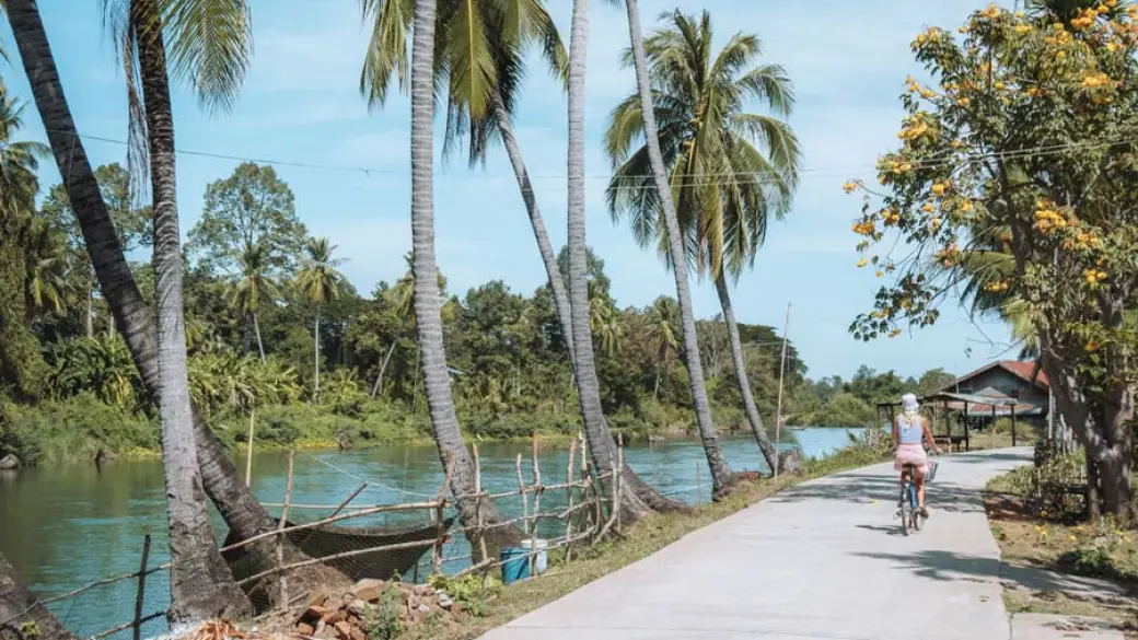 Done Khone – Balade à vélo