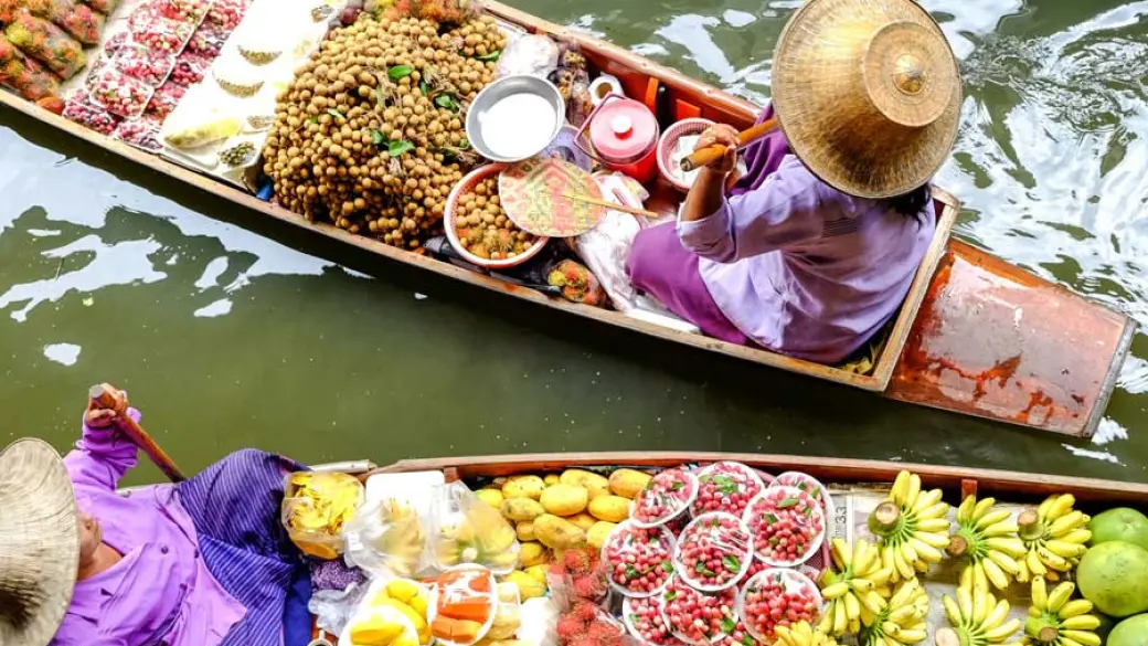 Bangkok – Marché ferroviaire – Marché flottant – Forêt de Klong Klone