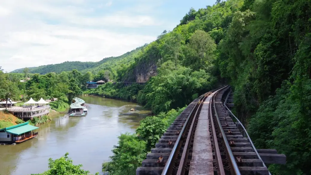 Bangkok – Marché ferroviaire – Marché flottant – Kanchanaburi