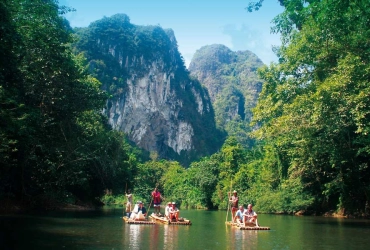 Chiang Mai – Vol pour Suratthani – Khao Sok (B) Tour collectif avec guide anglophone à Khao Sok