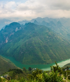 Itinéraire en 4 jours à Ha Giang :  Panorama des rochers