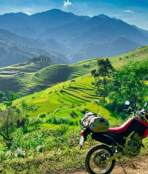 Excursion à moto à Cao Bang 2 jours: Découverte d'une nature