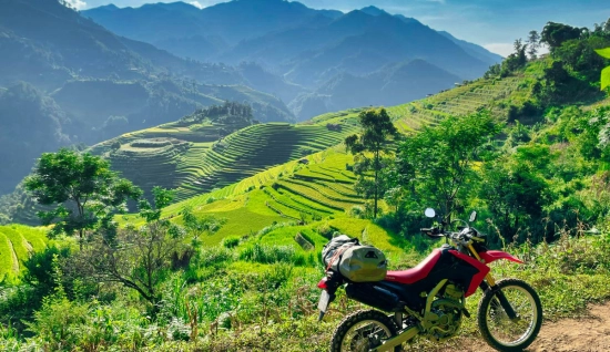 Excursion à moto à Cao Bang 2 jours: Découverte d'une nature