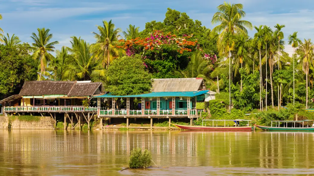 Île de khong – île de khone - Paksé