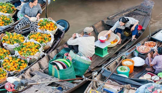 Courte visite 1 jour  du marché flottant de Cai Be