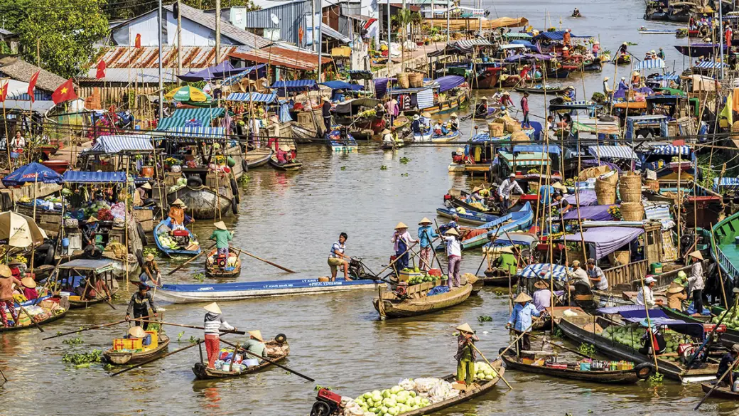 Can Tho - Marché flottant de Cai Rang - Rach Gia - Phu Quoc