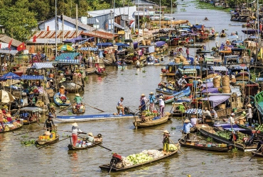 Can Tho - Marché flottant de Cai Rang - Rach Gia - Phu Quoc (B)