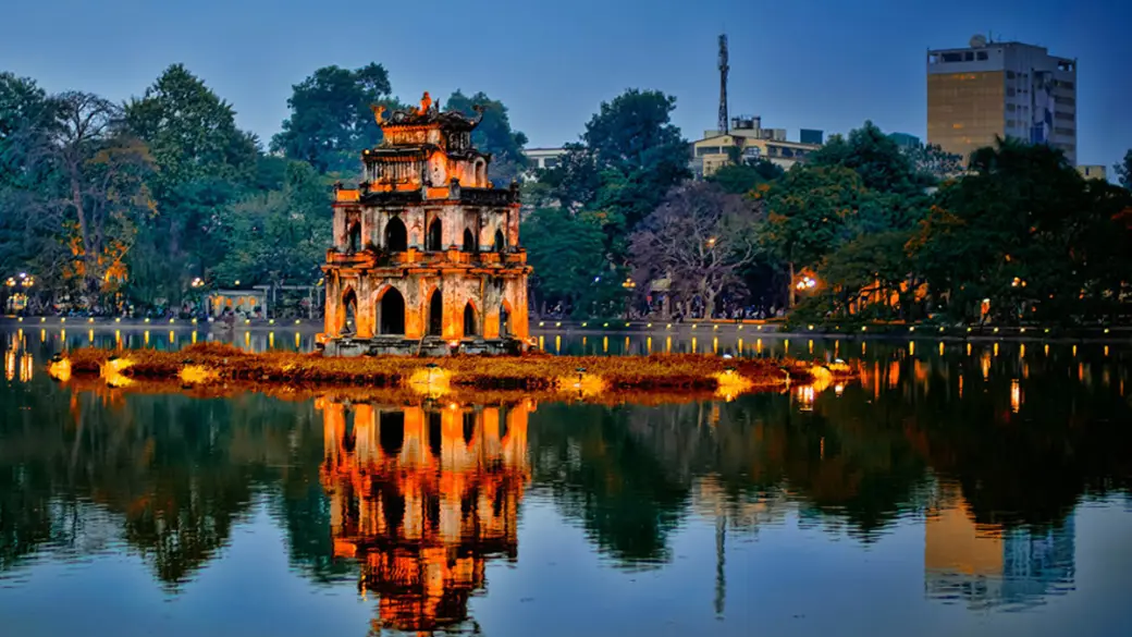 Arrivée à Hanoi