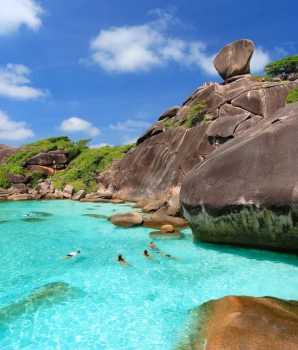 Vacances balnéaires à Phuket 3 jours 2 nuits : Une voyage aux Îles Similan