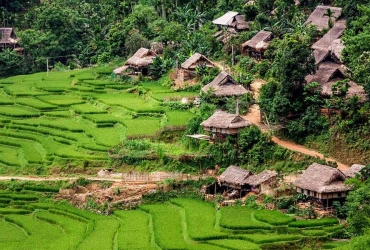 Hanoï – Mai Chau – Pu Luong (B/L/-)