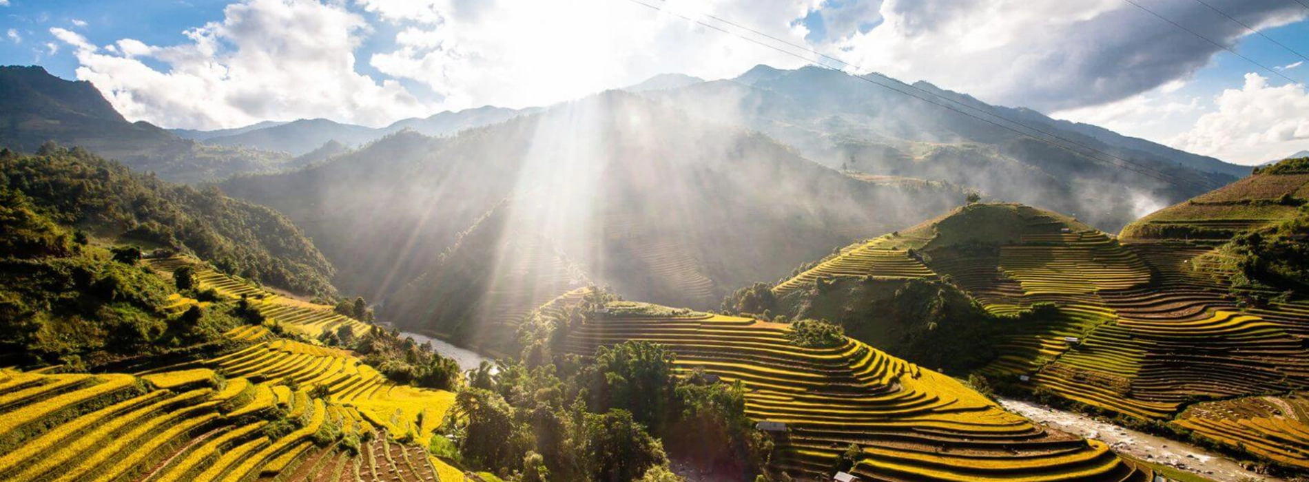 Titre: Randonné dans les rizières du Nord Vietnam : Préparer son sac