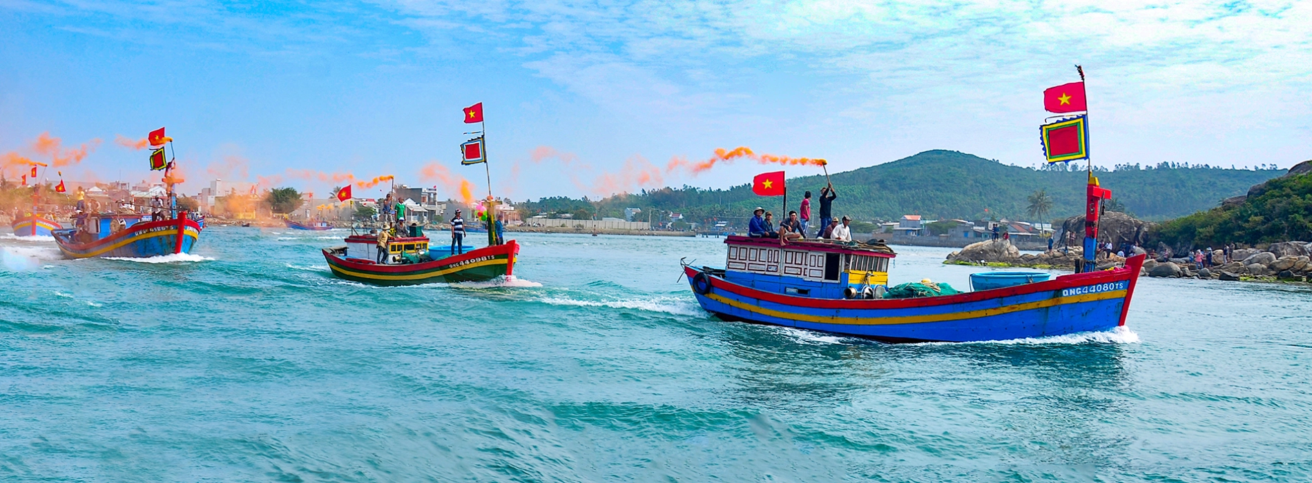 Visite aux villages des pêcheurs à Khanh Hoa