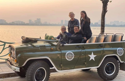Jeep tour de la ville : une excursion à Hanoï autrement