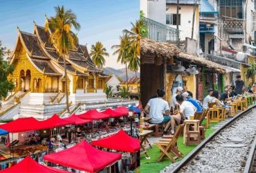 Luang Prabang - Tour de la ville (B/-/-)