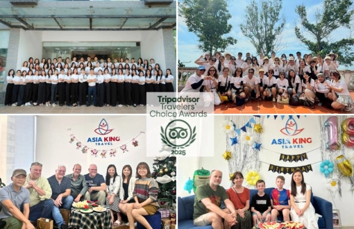 Asia King Travel gagne le prix Travelers' Choice Award 2025 de Tripadvisor