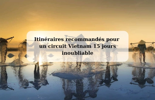 Itinéraires recommandés pour un circuit Vietnam 15 jours inoubliable