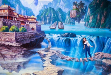 Bangkok - Pattaya - Musée 3D Art Paradise - Temple du Grand Bouddha
