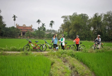 Excursion écologique à vélo au village de Cam Thanh – Visite à pied de Hoi An (B/L/-)