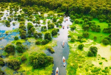 Chau Doc - Forêt de Tra Su Melaleuca - Can Tho