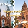 Destinations incontournables voyage combiné Vietnam-Cambodge 2 semaines